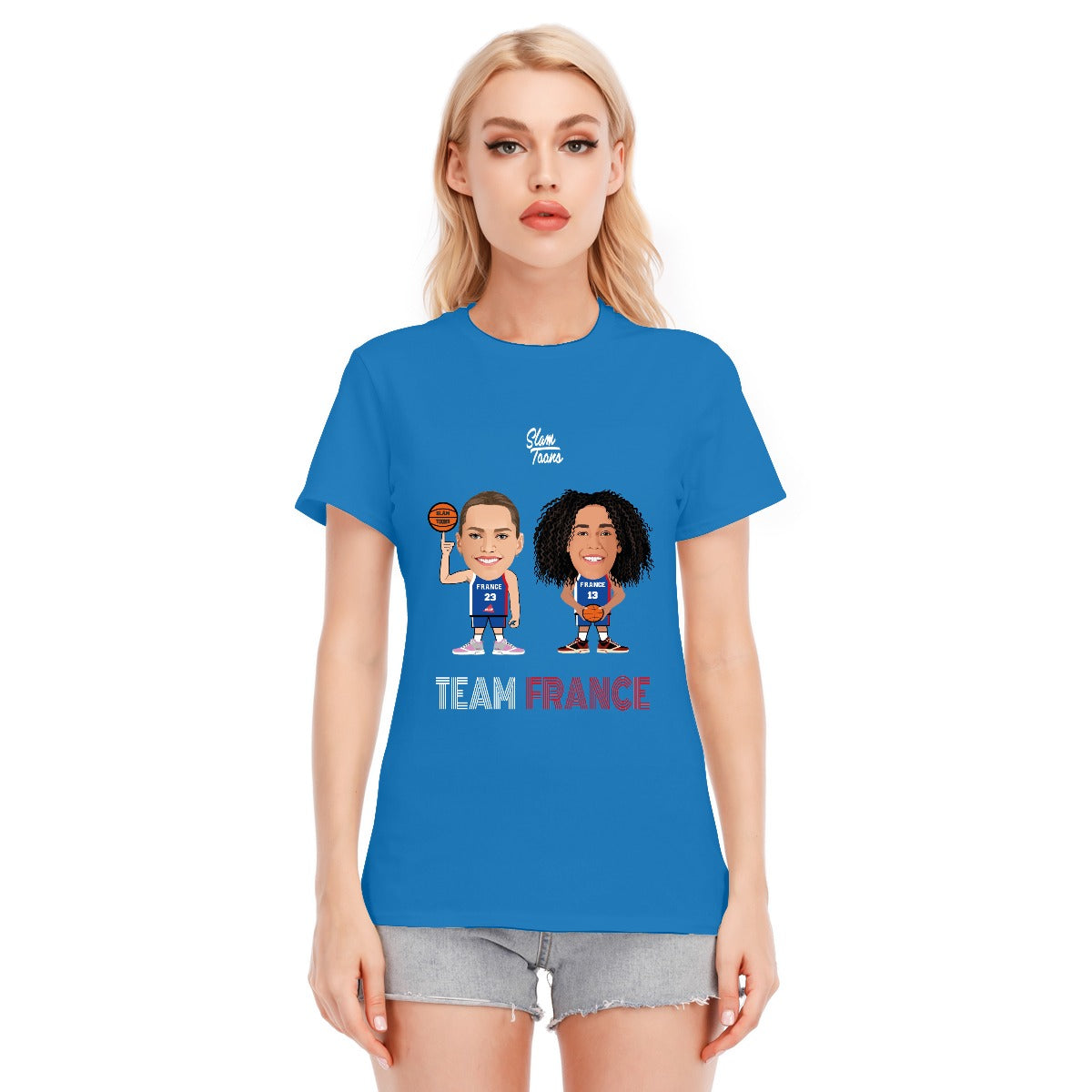 SlamToons T-Shirt - Team France Women