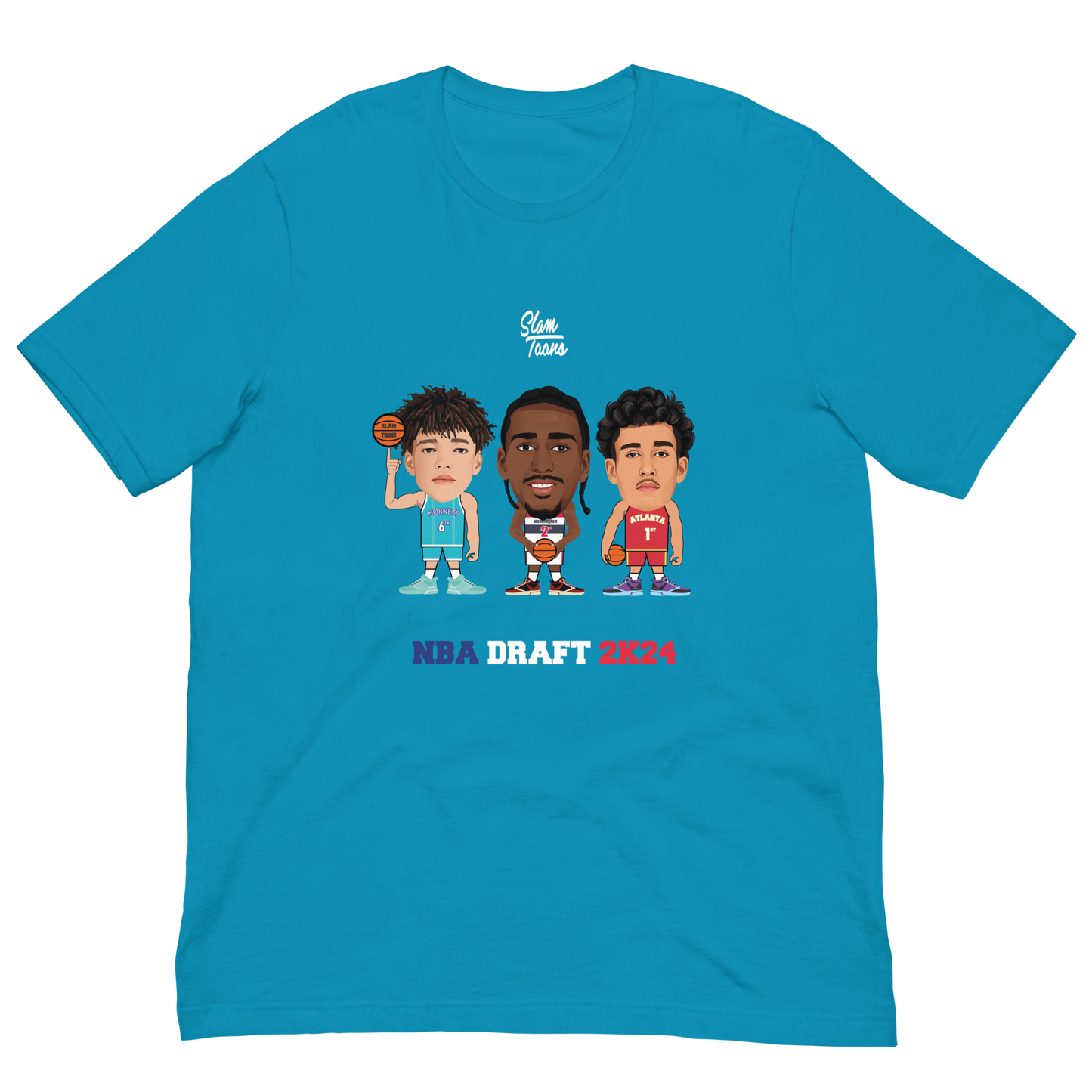 T-shirt SlamToons - NBA DRAFT 2K24
