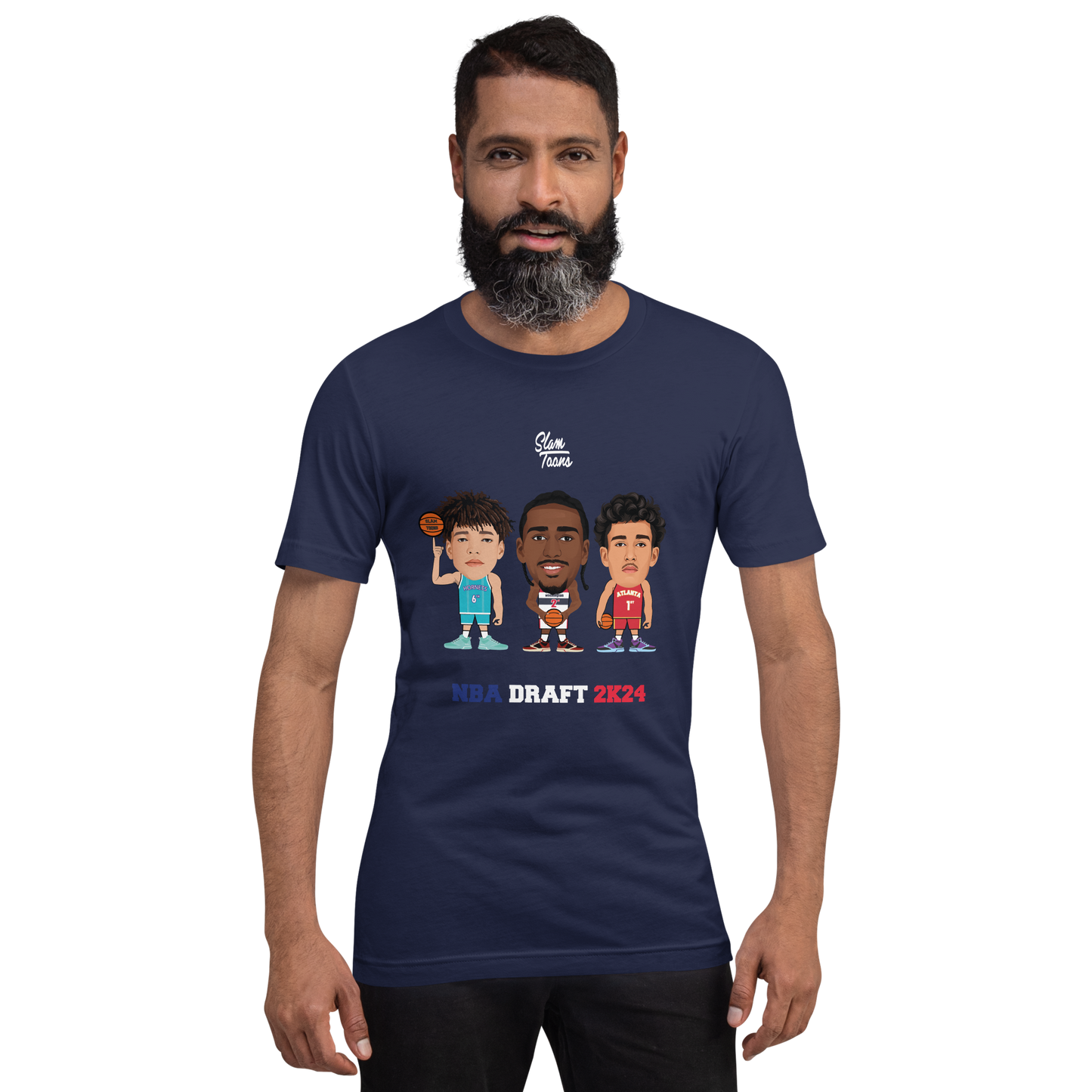 T-shirt SlamToons - NBA DRAFT 2K24