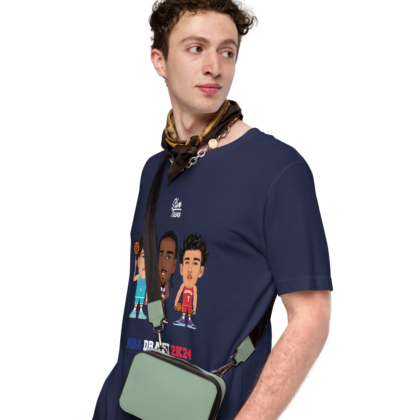 T-shirt SlamToons - NBA DRAFT 2K24