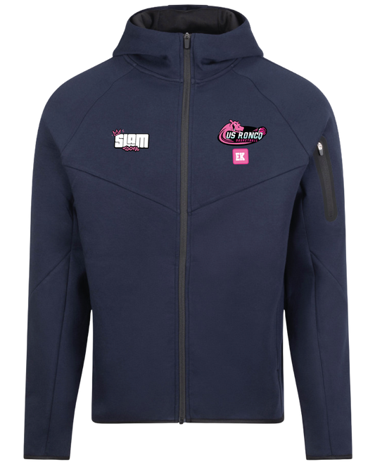 Veste tech zippée U.S. Roncq - Personnalisable