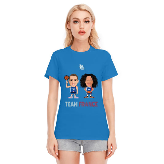 T-Shirt SlamToons - Team France Women