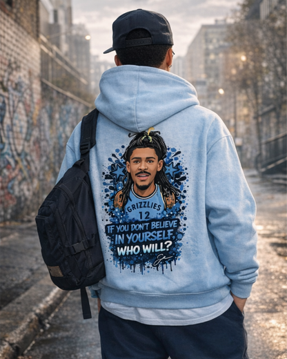 Sweat à capuche Graffiti Mindset - Ja Morant - 100 % coton