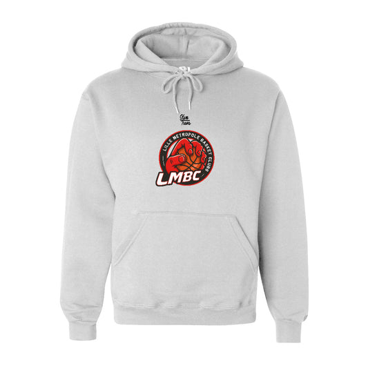 Sweat à capuche - LMBC - Adulte (Rouge / Blanc / Noir)