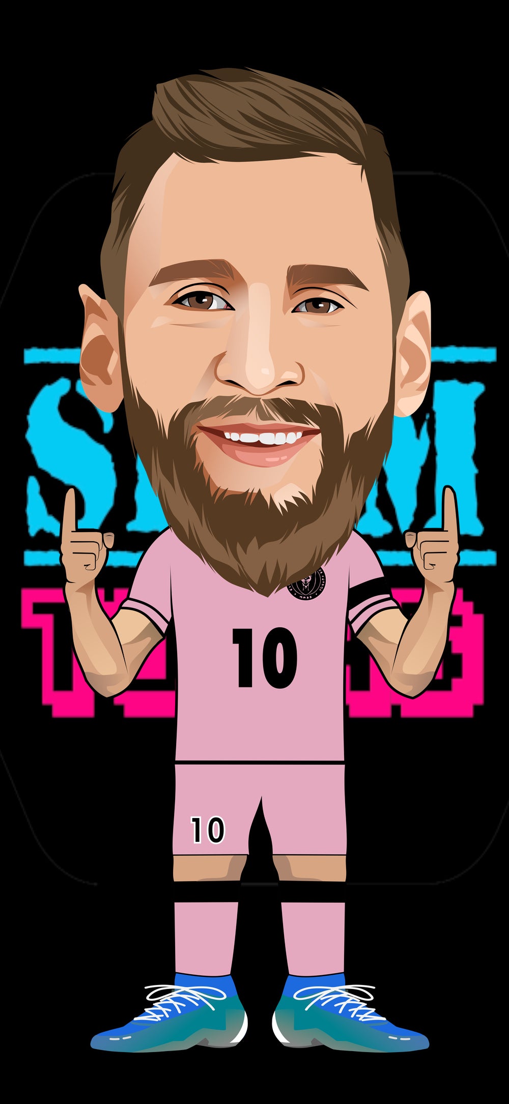 SlamToons - Lionel Messi