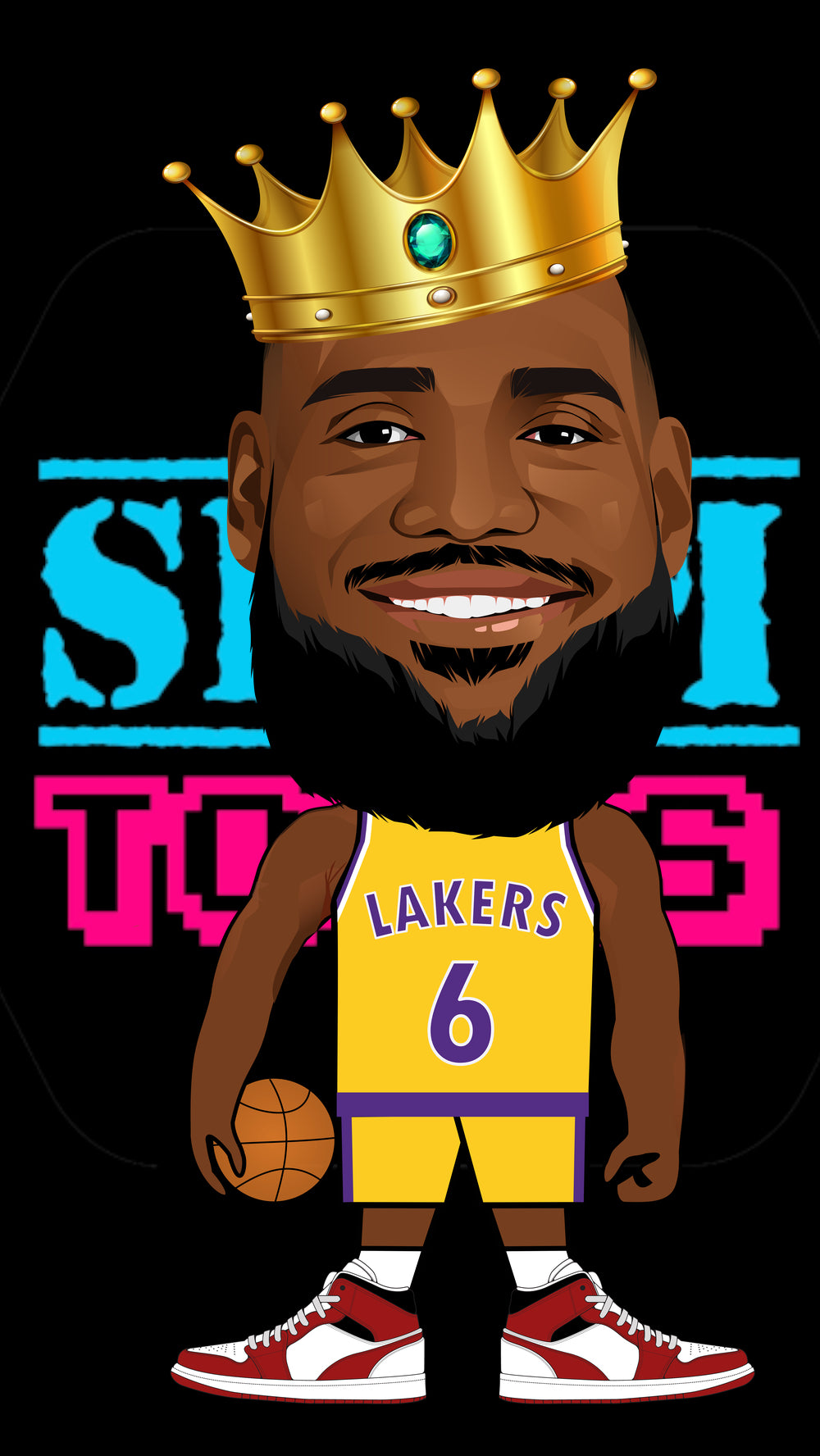 SlamToons - Lebron James