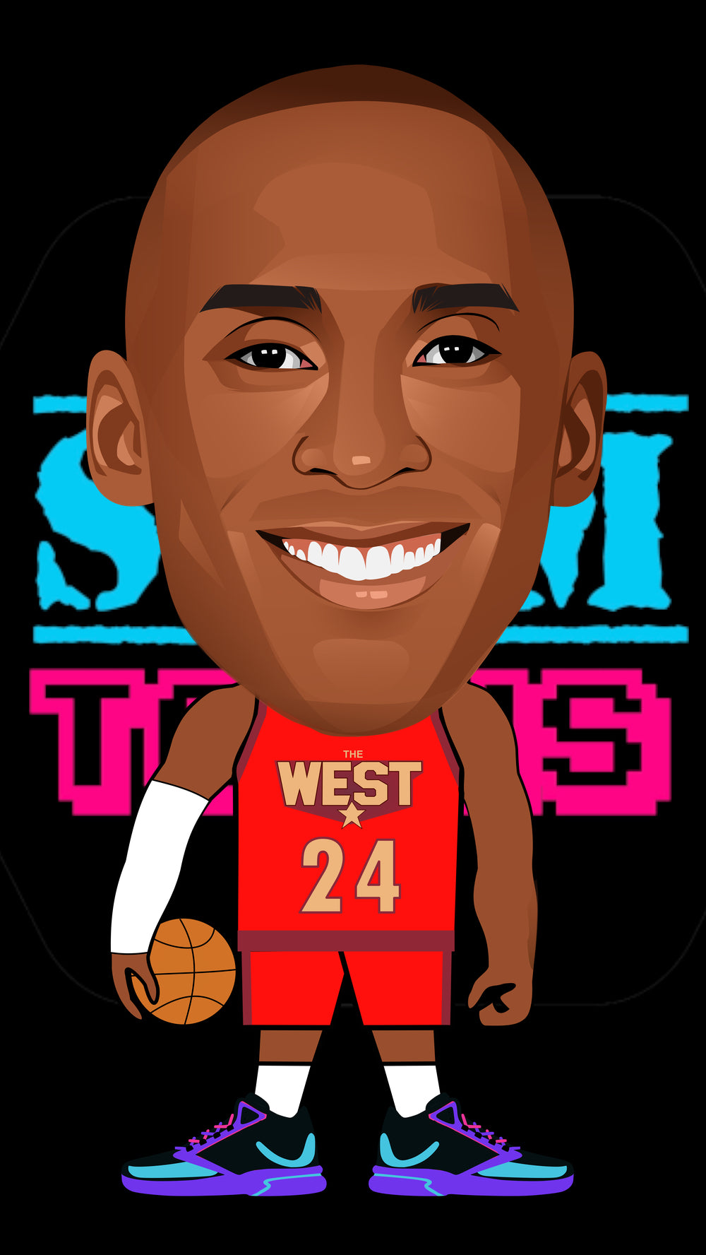 SlamToons - Kobe Bryant