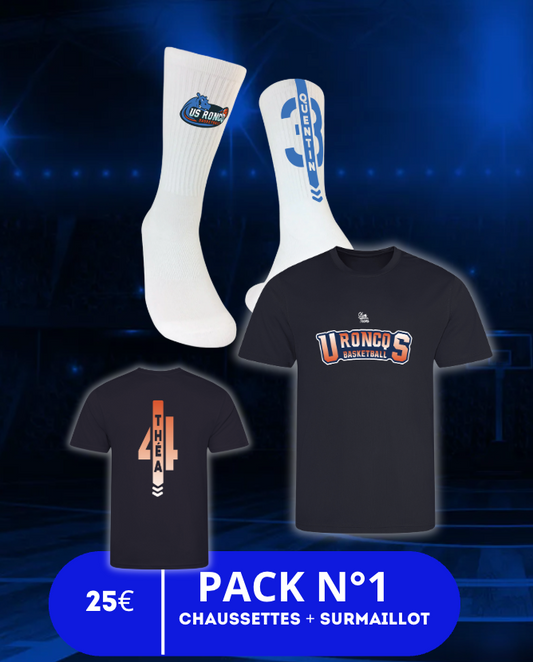 Pack N°1 - Surmaillot floqué + chaussettes personnalisables