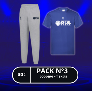 Pack 3 - T-shirt + jogging - Enfant  - BFCHL