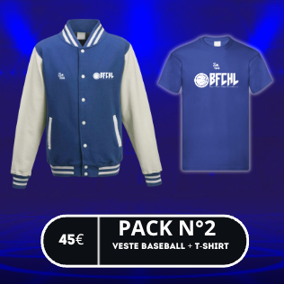 Pack 2 - Veste de baseball + T-shirt - Enfant - BFCHL