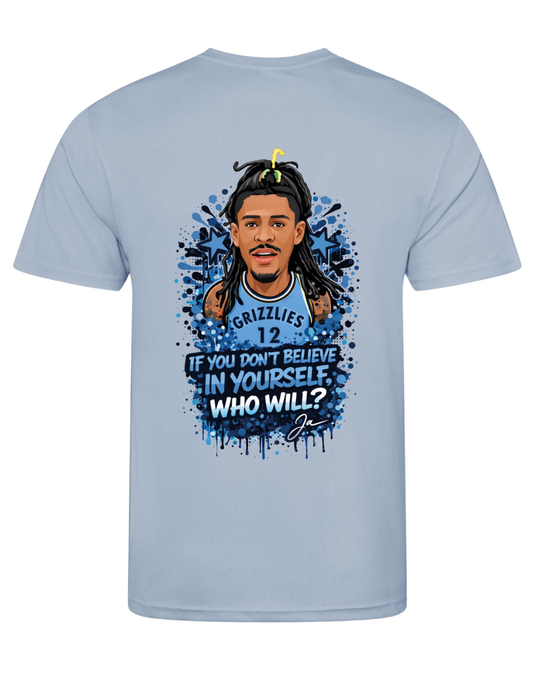 Trainee Tee - Graffiti Mindset - Ja Morant - 100 % polyester