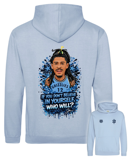 Sweat à capuche Graffiti Mindset - Ja Morant - 100 % coton