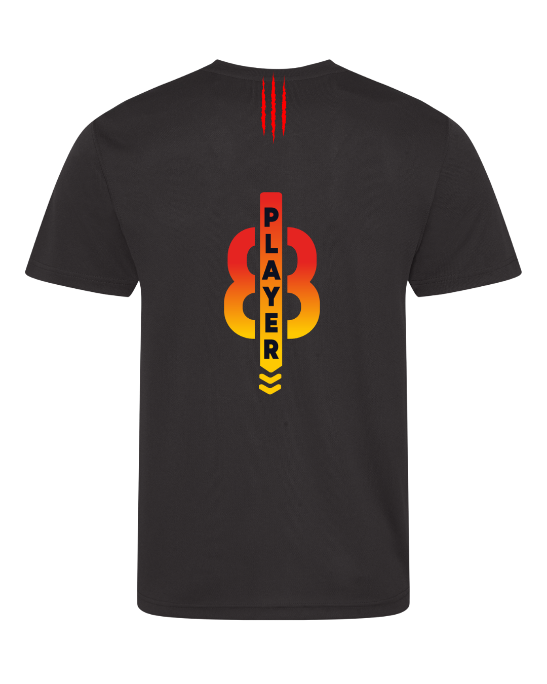 T-shirt PPN noir - 100 % polyester - Personnalisable