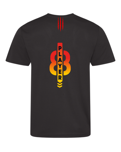 T-shirt PPN noir - 100 % polyester - Personnalisable