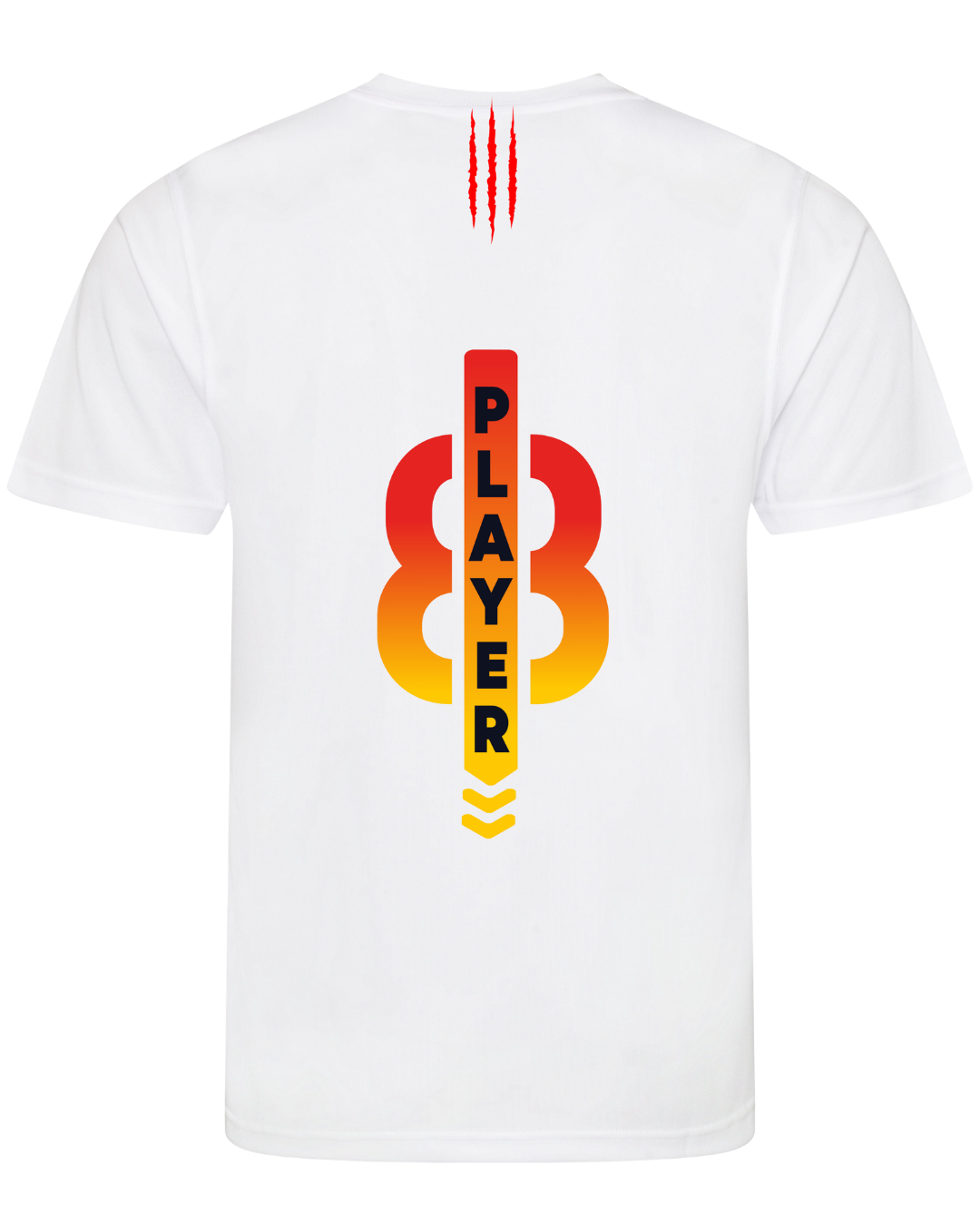 T-shirt PPN blanc - 100 % polyester - Personnalisable