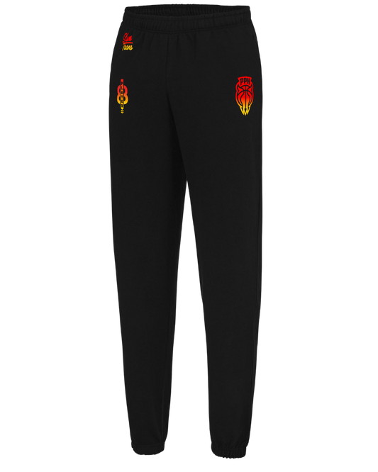 Jogging PPN noir - 100 % coton - Personnalisable