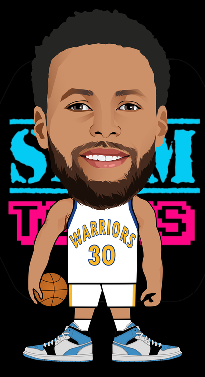 SlamToons - Steph Curry