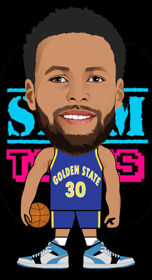 SlamToons - Steph Curry