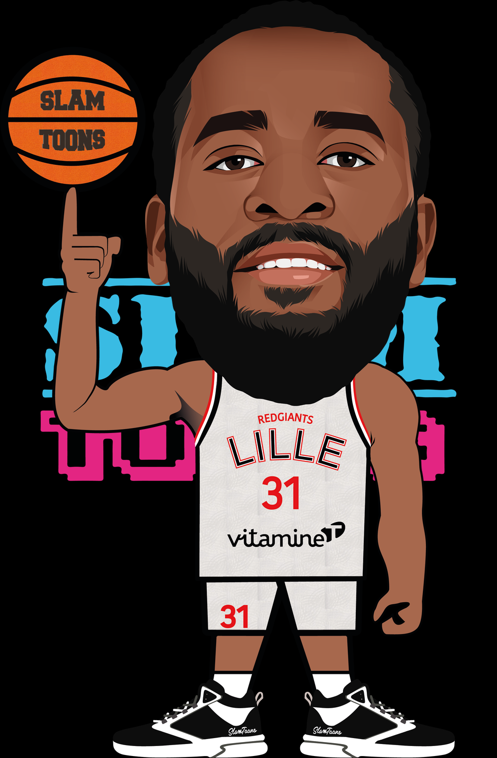 SlamToons - Christian Eyenga