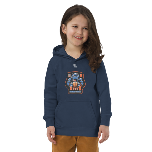 Sweat à capuche - U.S. Roncq Hippo - Enfant