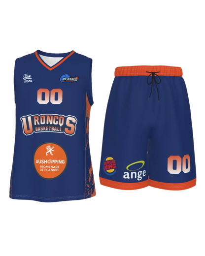 Ensemble Maillot + Short U.S Roncq - Adulte