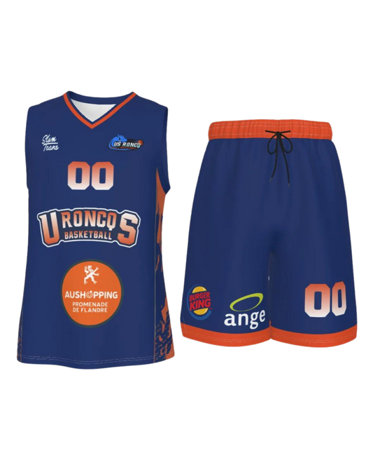 Ensemble Maillot + Short U.S Roncq - Adulte