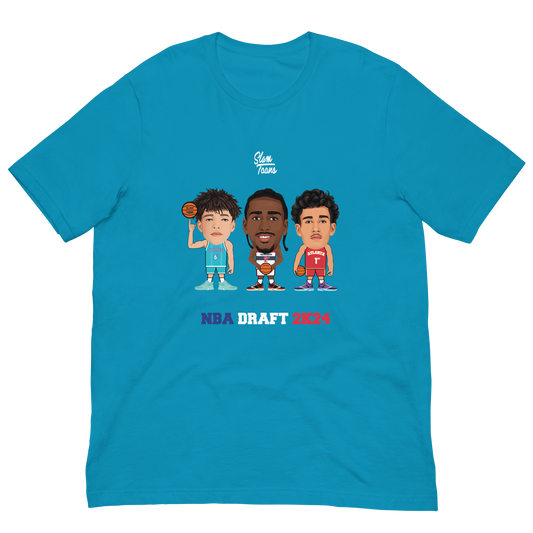 T-shirt SlamToons - NBA DRAFT 2K24