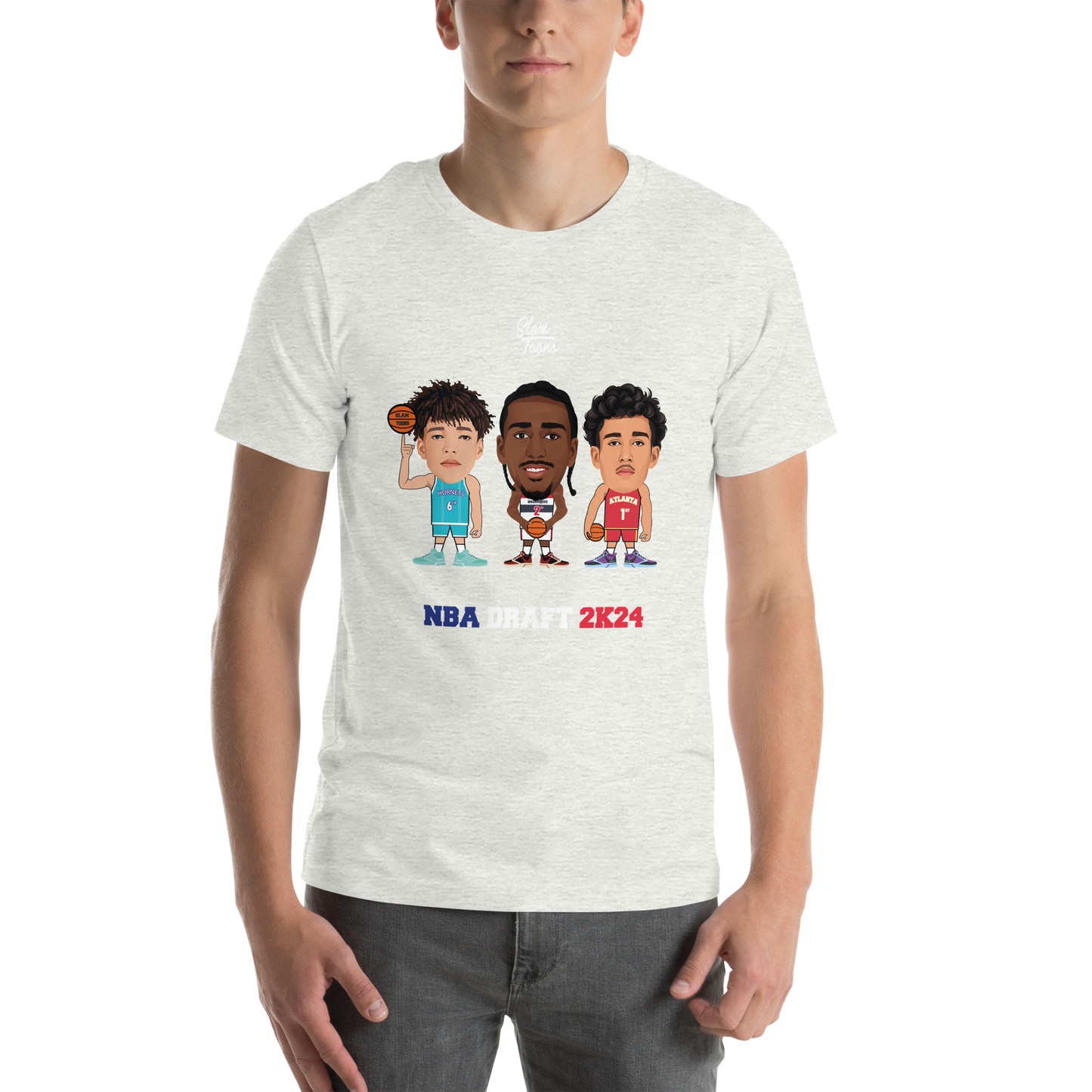 T-shirt SlamToons - NBA DRAFT 2K24