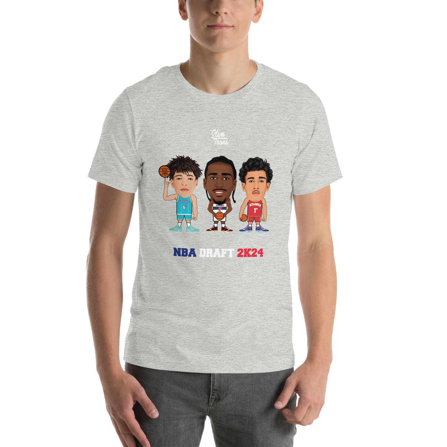 T-shirt SlamToons - NBA DRAFT 2K24