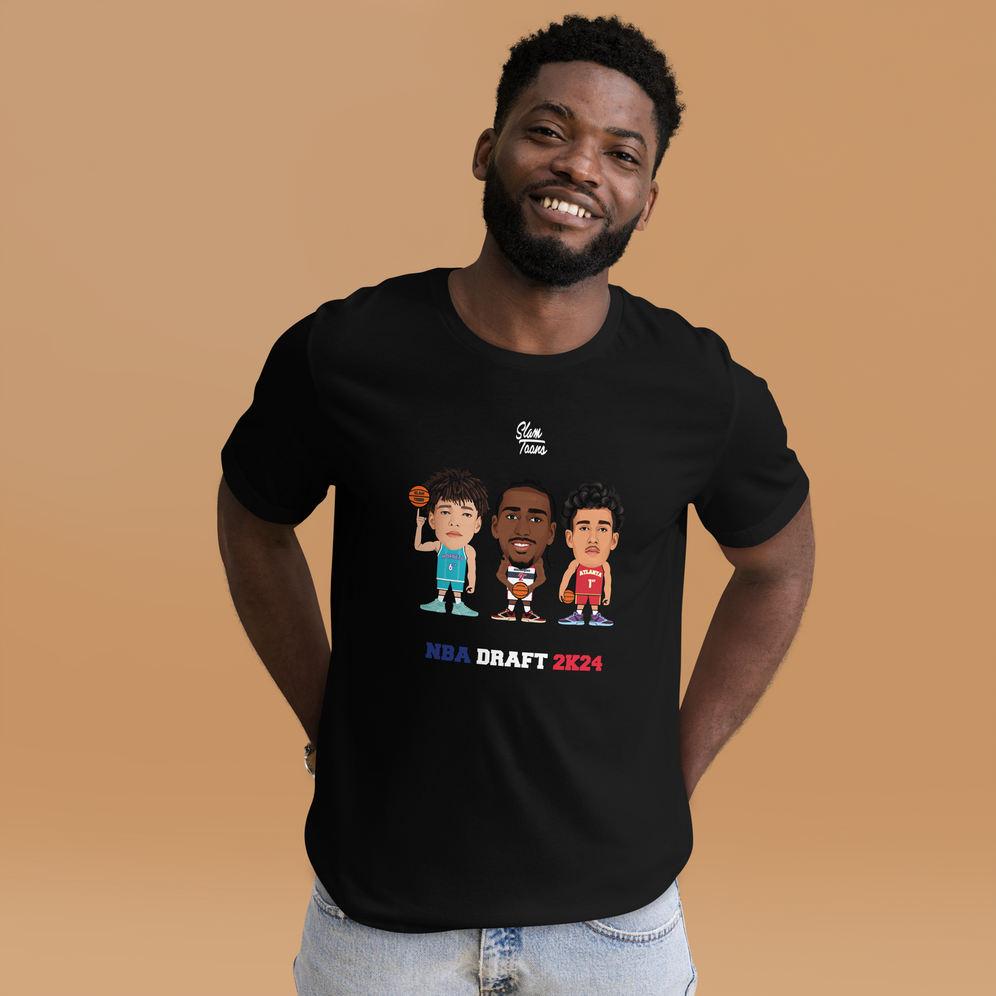 T-shirt SlamToons - NBA DRAFT 2K24