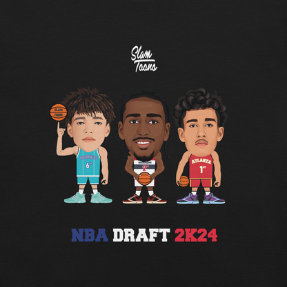 T-shirt SlamToons - NBA DRAFT 2K24