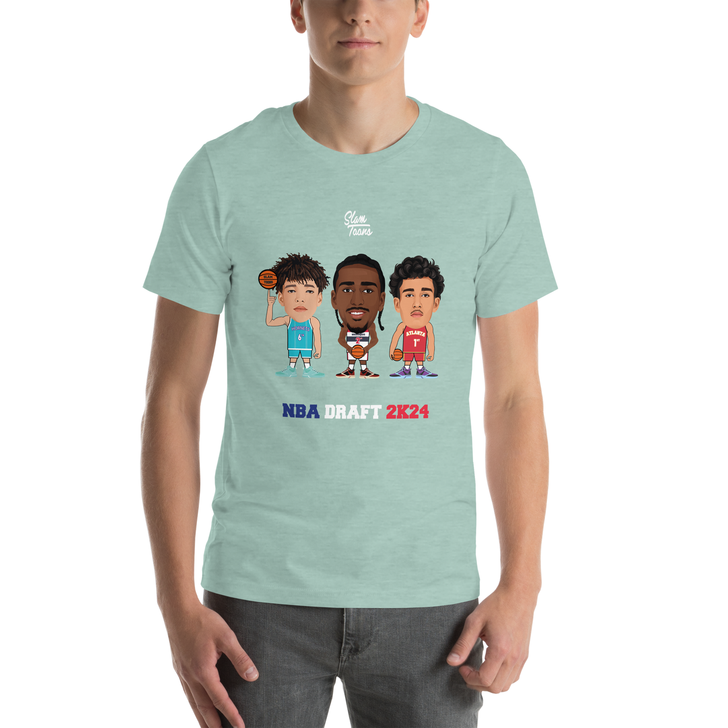 T-shirt SlamToons - NBA DRAFT 2K24
