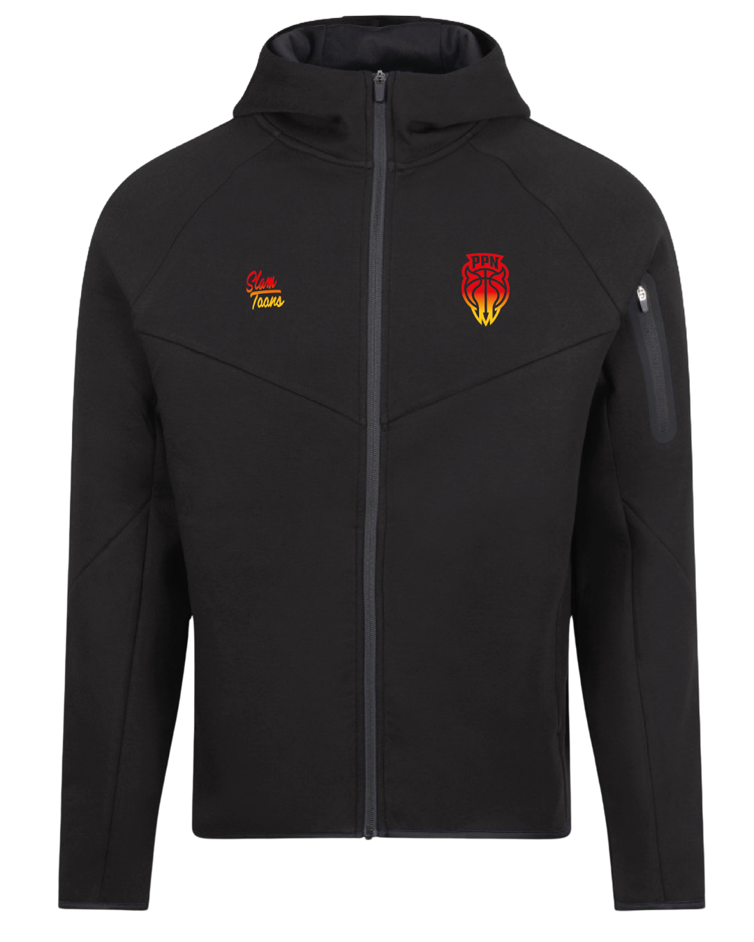Veste PPN premium personnalisable noire - vue face
