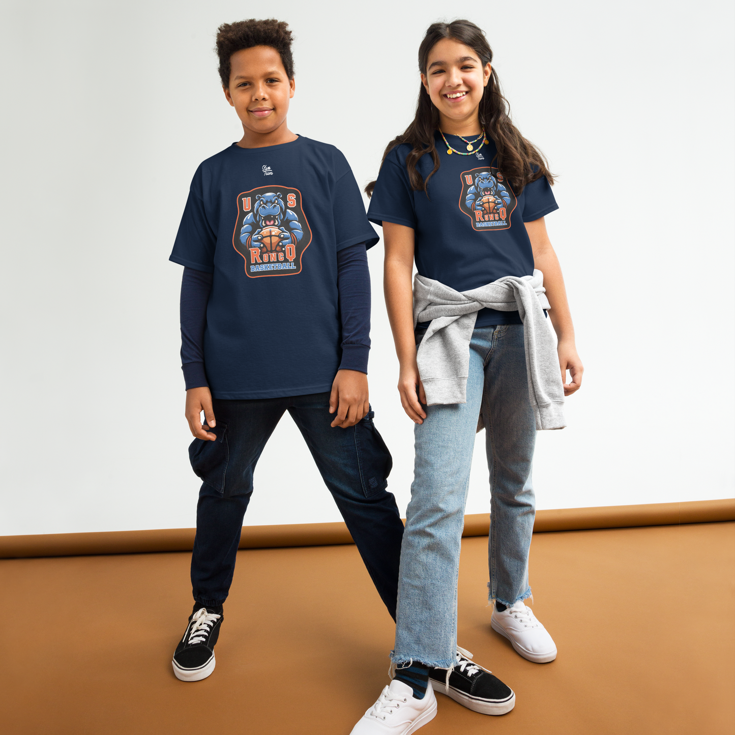 T-Shirt - U.S. Roncq Hippo - Enfant
